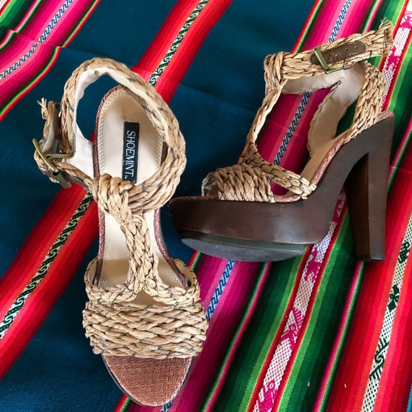 Brand new Shoemint woven platform heals - Picture 2 of 3
